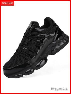 Steel Toe Shoes Composite Toe Safety Sneakers Lightweight Slip Resistant Work
